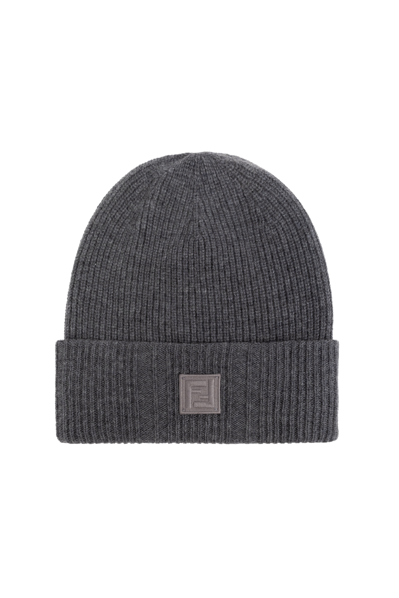 Fendi Wool hat with logo patch | Men's Accessories | Vitkac